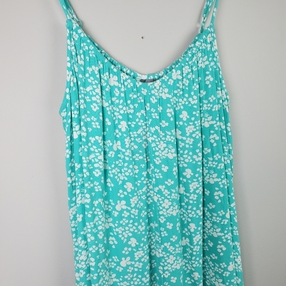 Aerie Sea Foam Blue Print Romper Small BNWT - Picture 4 of 10